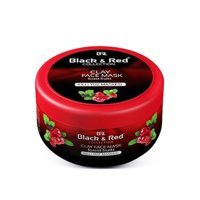 Black & Red Clay Face Kırışıklık Karşıtı Killi Krem Yüz Maskesi 400 gr