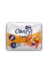 Confy Ultra Long İnce 8'li Hijyenik Ped 1 Adet