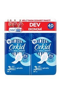 Orkid Ultra Extra İnce 40'lı Hijyenik Ped 1 Adet