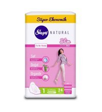 Sleepy Natural Slim Ekstra Organik İnce 24'lü Hijyenik Ped 1 Adet
