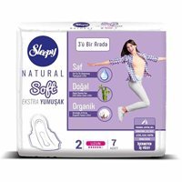 Sleepy Natural Soft Ekstra Organik İnce 7'li Hijyenik Ped 1 Adet