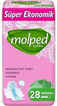 Molped Ultra İnce 28'li Hijyenik Ped 1 Adet