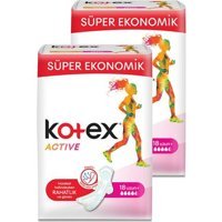 Kotex Active İnce 18'li Hijyenik Ped 2 Adet