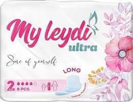 MyLeydi İnce 8'li Hijyenik Ped 12 Adet