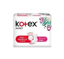 Kotex Secret İnce 8'li Hijyenik Ped 1 Adet