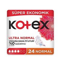 Kotex Ultra İnce 24'lü Hijyenik Ped 3 Adet