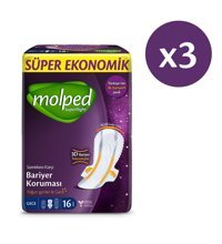 Molped SuperNight İnce 48'li Hijyenik Ped 1 Adet