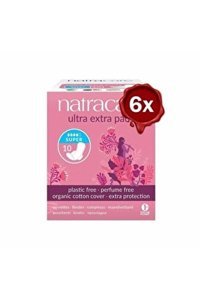 Natracare İnce 10'lu Hijyenik Ped 6 Adet