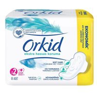 Orkid Extra İnce 8'li Hijyenik Ped 1 Adet