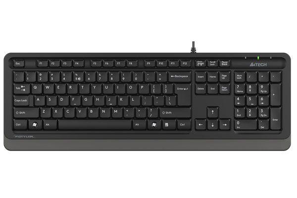 A4tech K10 Türkçe 104 Tuşlu Kablolu Gri Mekanik Klavye