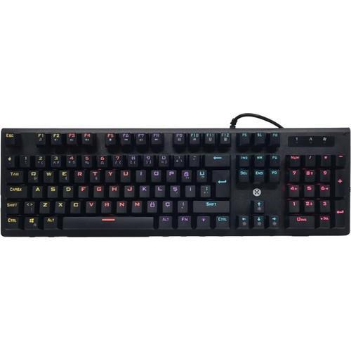 Dexim DKA007 Türkçe RGB 104 Tuşlu Kablolu Siyah Mekanik Gaming Klavye