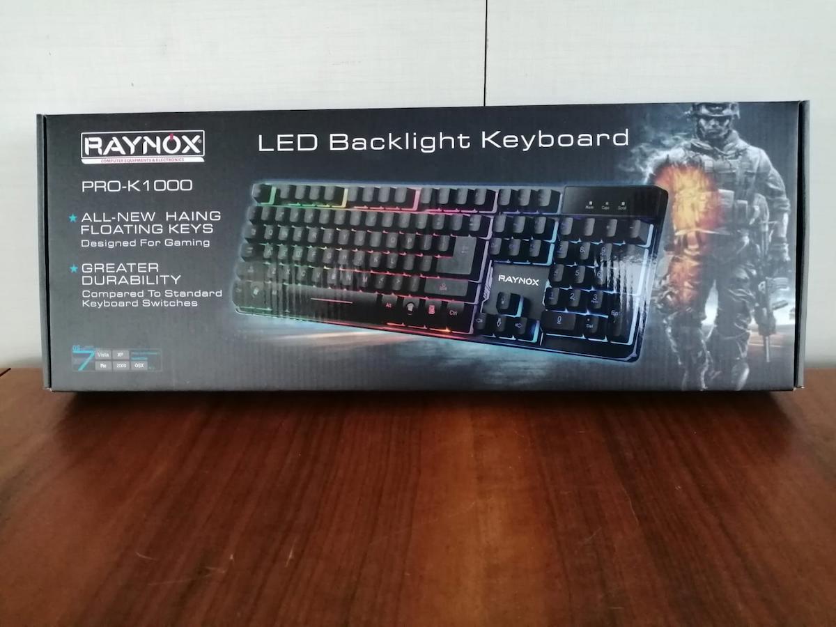 Raynox K1000 Türkçe RGB 105 Tuşlu Kablolu Siyah Mekanik Gaming Klavye
