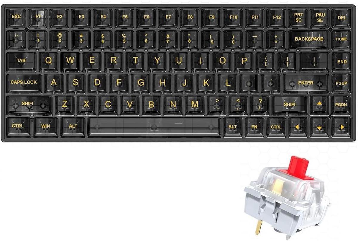 Coverzone Türkçe RGB 104 Tuşlu Red Switch Kablolu Beyaz Mekanik Gaming Klavye