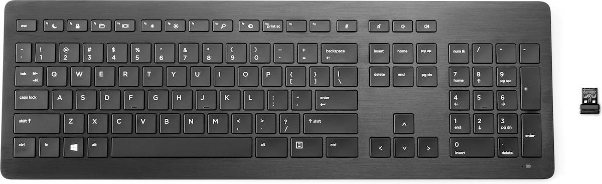 HP Z9N41AA Türkçe Q 104 Tuşlu Kablosuz Siyah Mekanik Klavye
