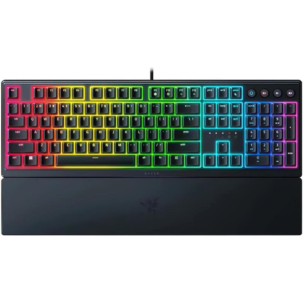 Razer RZ03-04471200-R3L1 Türkçe RGB 105 Tuşlu Kablolu Siyah Mekanik Gaming Klavye