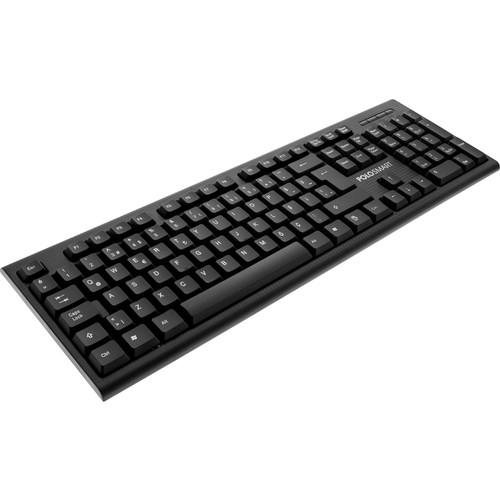 Polosmart PSK01 Türkçe Q 104 Tuşlu Kablolu Siyah Normal Klavye