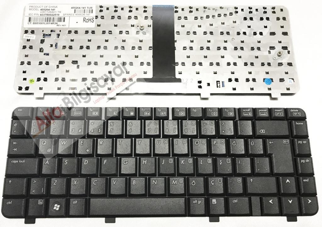 HP Türkçe Kablolu Siyah Normal Klavye