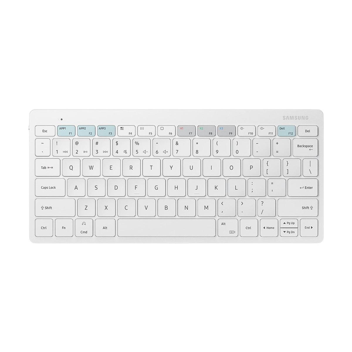 Samsung EJ-B3400EJ-M3400D Türkçe Q 61 Tuşlu Kablosuz Beyaz Normal Klavye