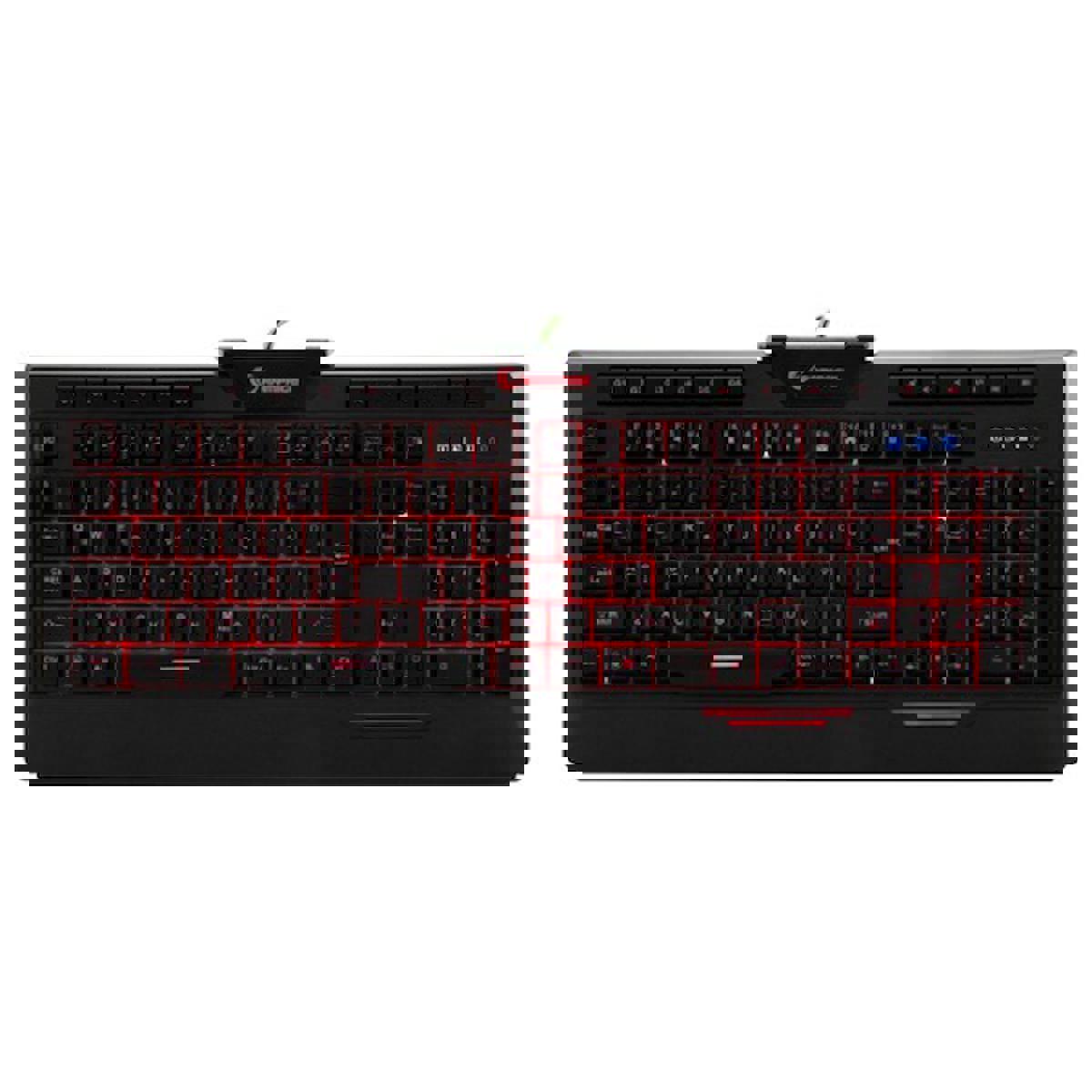 Rampage KB-R03 Türkçe Q 104 Tuşlu Makrolu Kablolu Siyah Gaming Klavye