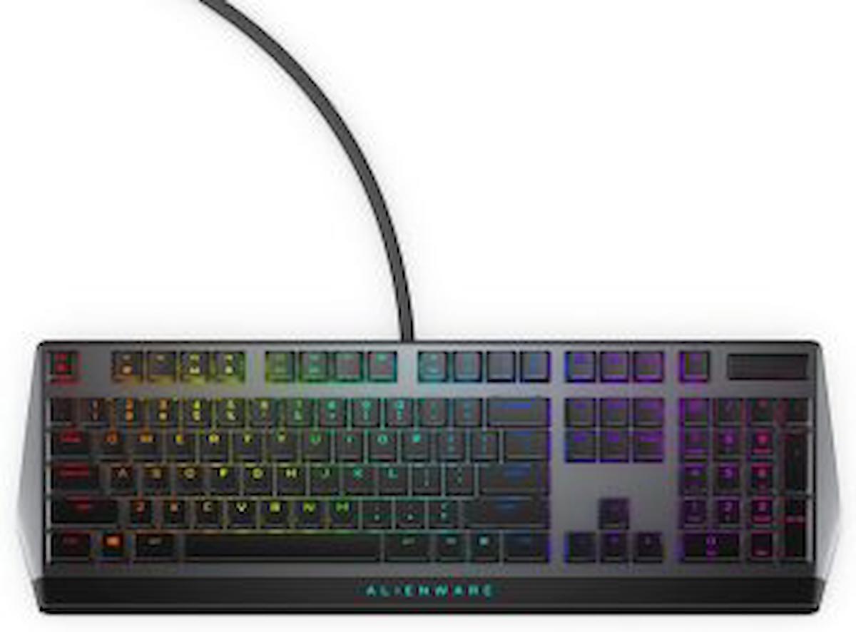 Dell AW510K Türkçe RGB 104 Tuşlu Kablolu Beyaz Mekanik Gaming Klavye