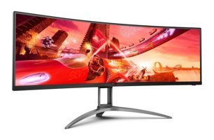 AOC Agon AG493UCX 120 Hz 1 ms 48.8 inç UW-DQHD Kavisli Ekran VA Hoparlörlü HDMI Freesync 5120 x 1440 px LED Oyuncu Monitör