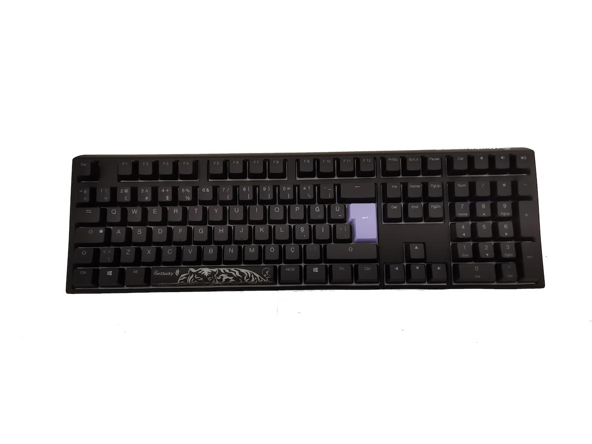 Redragon Ducky One 3 TKL Türkçe RGB 100 Tuşlu Red Switch Kablolu Siyah Mekanik Gaming Klavye