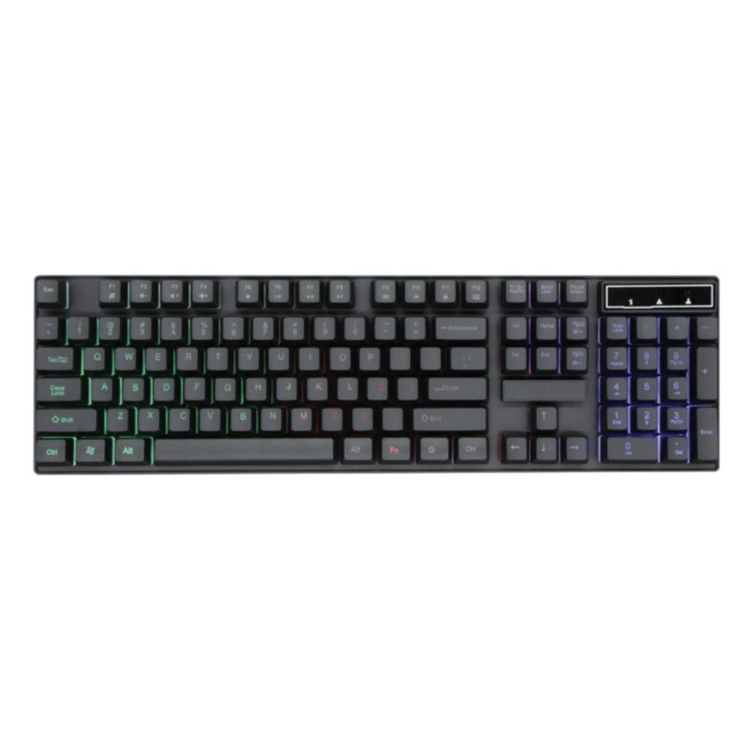 Jopus Türkçe RGB 105 Tuşlu Kablolu Siyah Gaming Klavye