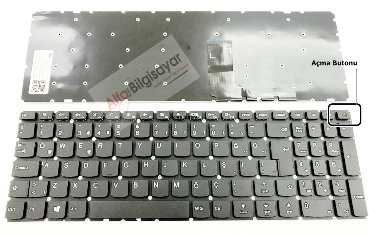 Lenovo 110-15IBR Türkçe 88 Tuşlu Kablolu Siyah Normal Klavye