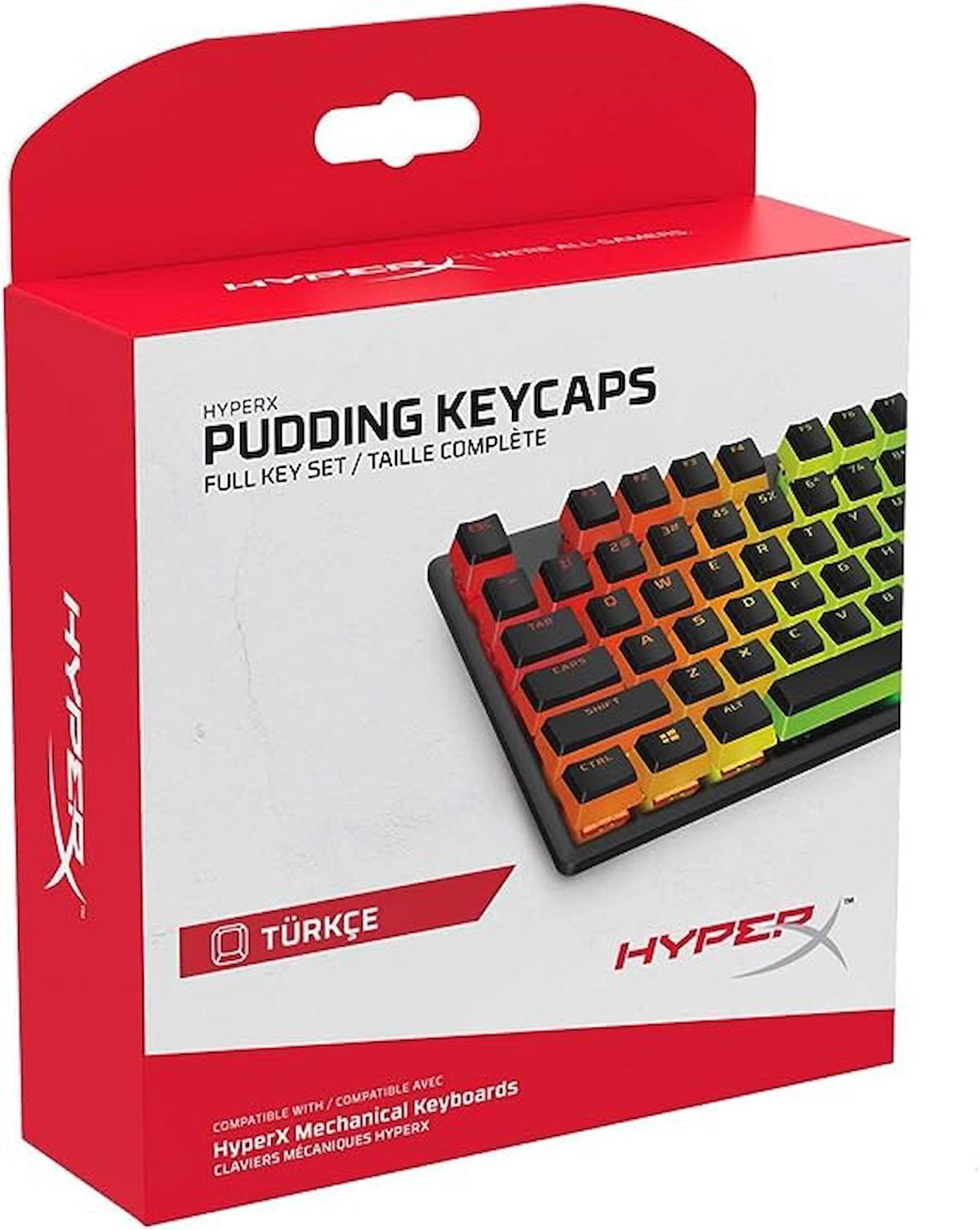 HyperX HKCPXA-BK-TU/G Türkçe 105 Tuşlu Kablolu Siyah Mekanik Klavye