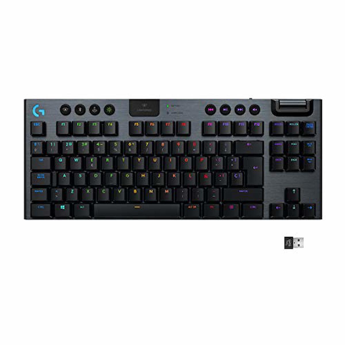 Logitech G915 Türkçe 88 Tuşlu Kablosuz Siyah Mekanik Gaming Klavye