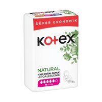 Kotex Natural Hipoelerjenik Organik İnce 16'lı Hijyenik Ped 6 Adet