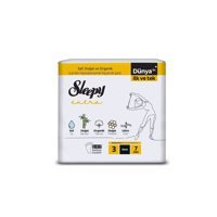 Sleepy Natural Organik İnce 6'lı Hijyenik Ped 1 Adet