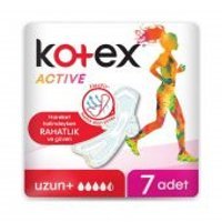 Kotex Active Single İnce 7'li Hijyenik Ped 6 Adet