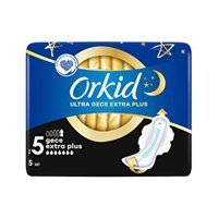 Orkid Extra Plus İnce 5'li Hijyenik Ped 3 Adet