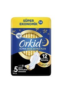 Orkid Süper Ekonomik Ultra İnce 14'lü Hijyenik Ped 6 Adet