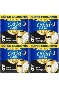 Orkid Ultra İnce 14'lü Hijyenik Ped 4 Adet