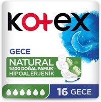 Kotex İnce 16'lı Hijyenik Ped 4 Adet