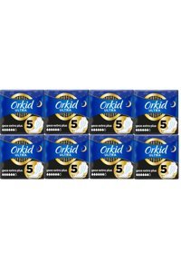 Orkid Extra Plus İnce 5'li Hijyenik Ped 8 Adet
