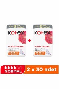 Kotex Ultra İnce 30'lu Hijyenik Ped 2 Adet