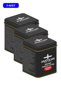 Anatolian Güllü Orta Kavrulmuş Türk Kahvesi 3x100 gr