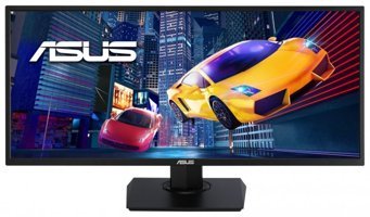 Asus VP348QGL 75 Hz 4 ms 34 inç UWQHD VA Hoparlörlü HDMI Freesync 3440 x 1440 px LED Oyuncu Monitör