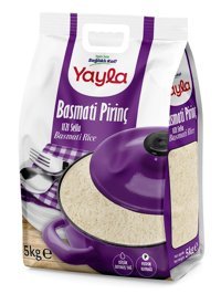 Yayla 1121 Sella Basmati Pirinç 5 kg
