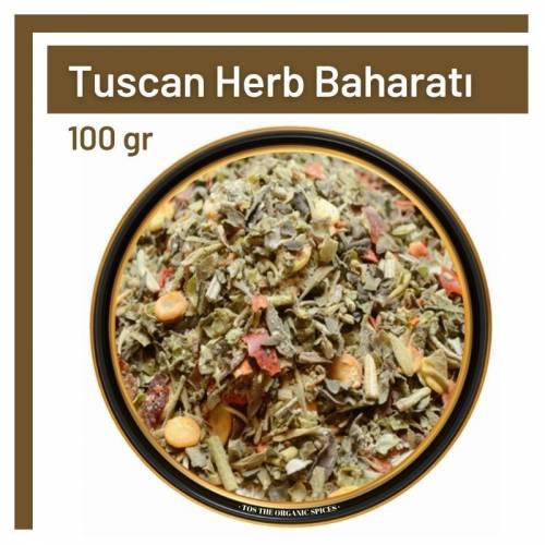 Tos The Organic Spices Baharat Tuscan Herb Baharatı Toz 100 gr