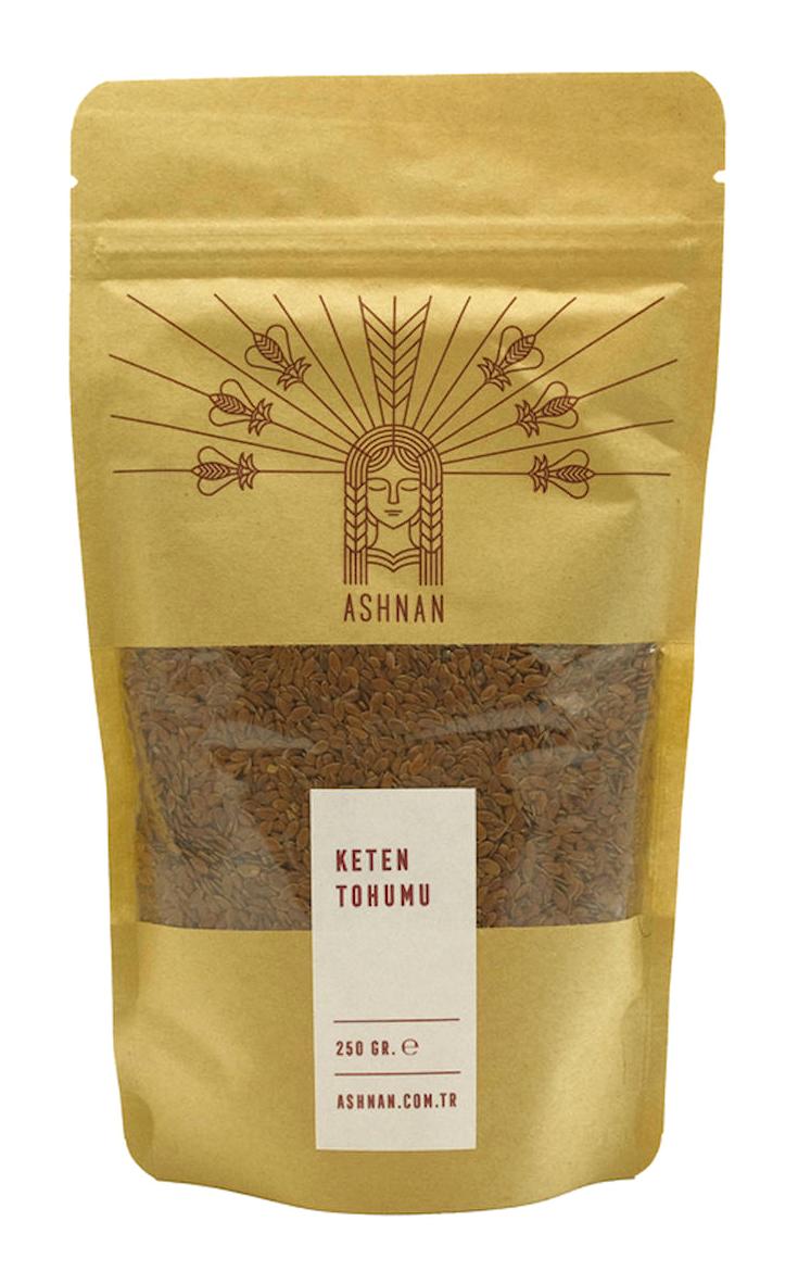 Ashnan Glutensiz Keten Tohumu Toz 250 gr