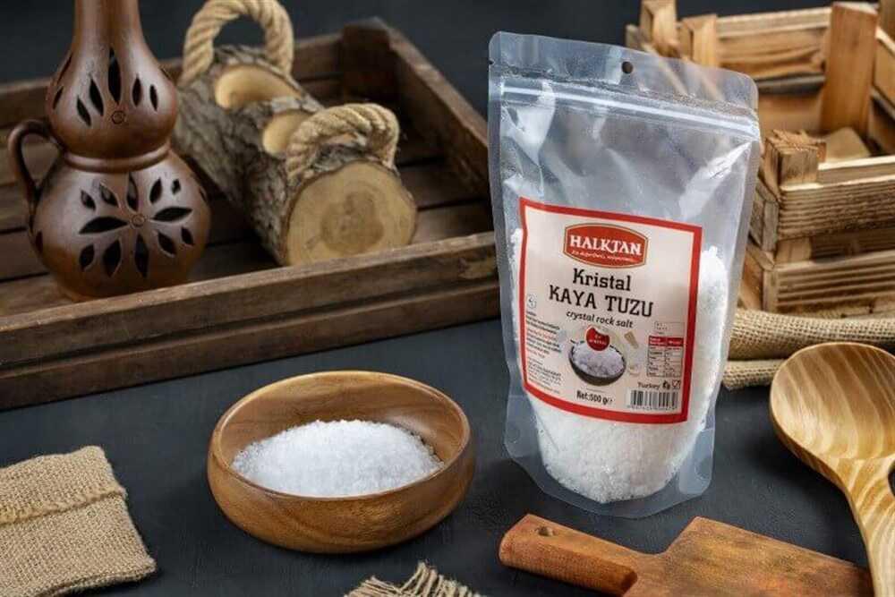 Halktanpazar Vegan Kristal Kaya Tuzu Tane 500 gr