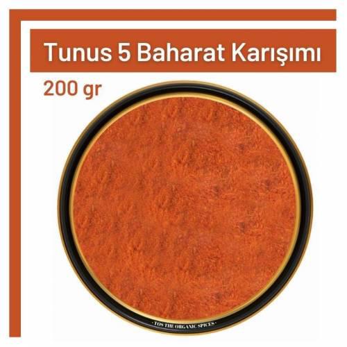 Tos The Organic Spices Tunus 5 Baharat Karışımı Toz 200 gr