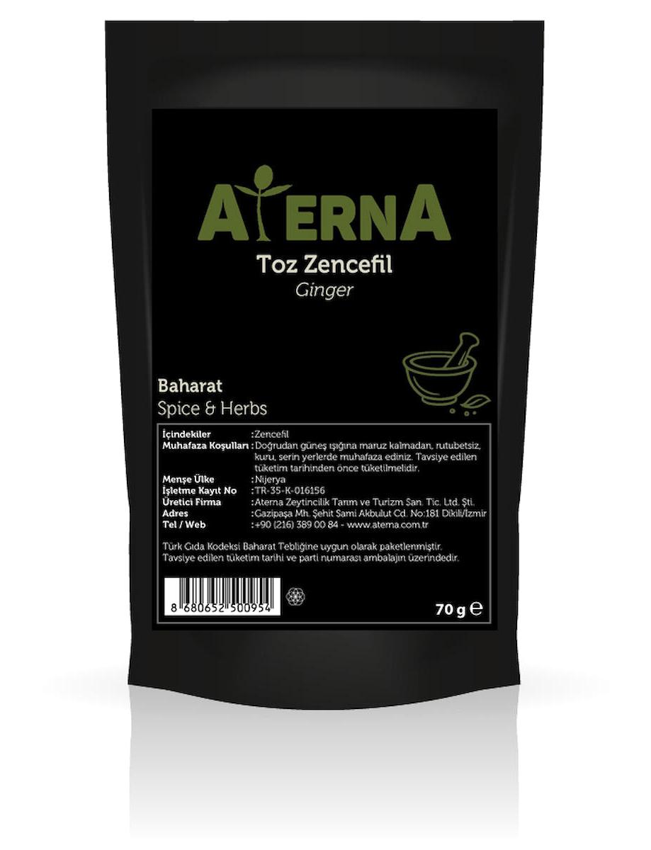 Aterna Glutensiz Toz Zencefil Toz 70 gr