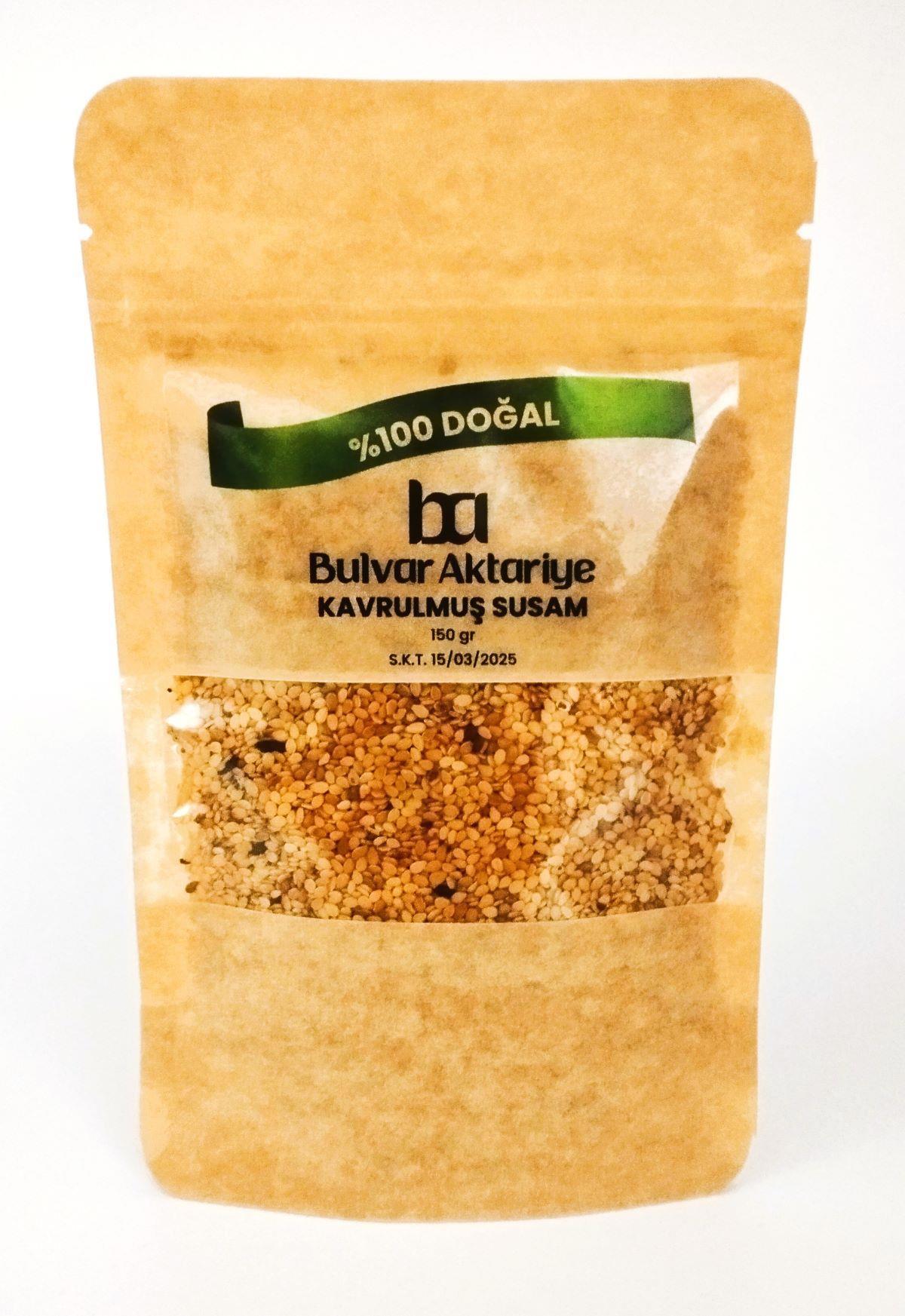 Bulvar Aktar Vegan Kavrulmuş Susam Toz 150 gr