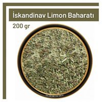 Tos The Organic Spices Doğal İskandinav Limon Baharatı Toz 200 gr