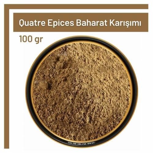 Tos The Organic Spices Quatre Epices Glutensiz Baharat Karışımı Toz 100 gr